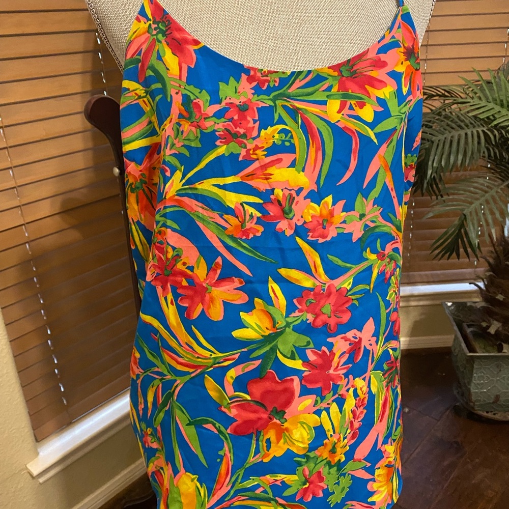 J Crew Multi color summer top